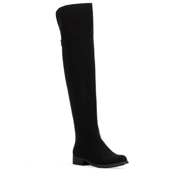 SUN STONE Womens Black Slip Resistant Allicce Round Toe Zip-Up Boots Shoes 7 WC - Picture 2 of 10